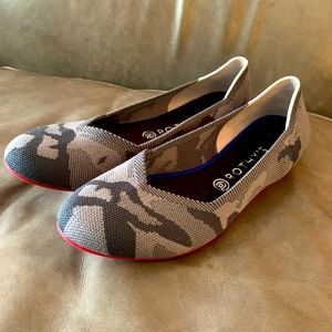Retired gray camo flats